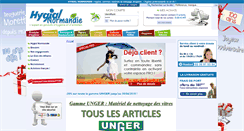 Desktop Screenshot of hygialnormandie.com